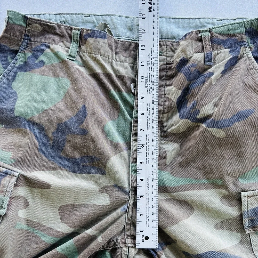 Vintage USGI BDU Pants Woodland Camo‎ Medium Long 30–35x33.5–36.5 Military READ